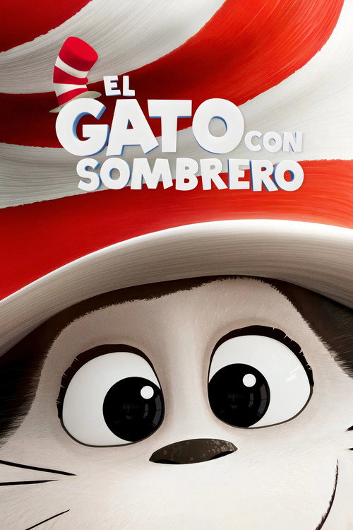 Cartel de El gato con sombrero