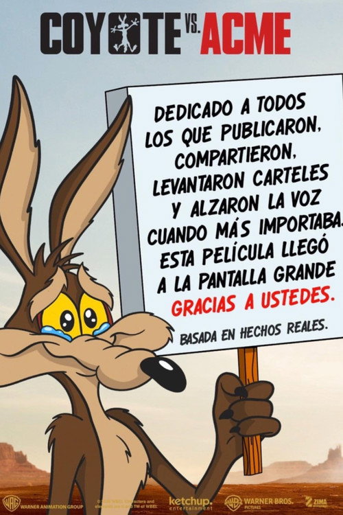 Cartel de Coyote vs. Acme