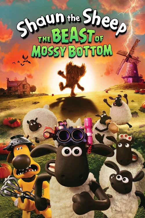 Cartel de La Oveja Shaun: Misión Calabaza