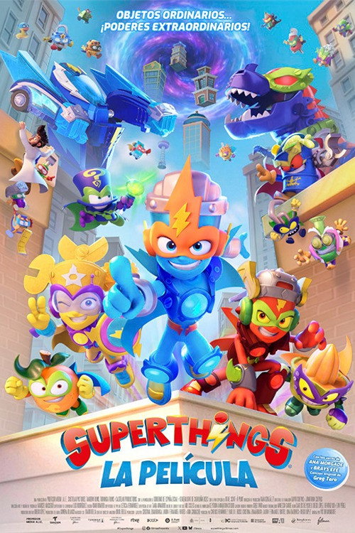 Cartel de Superthings: La película